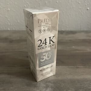 Predire Paris 50x 24K Gold Leaf Serum Age Defying Concentrate SEALED MSRP $400